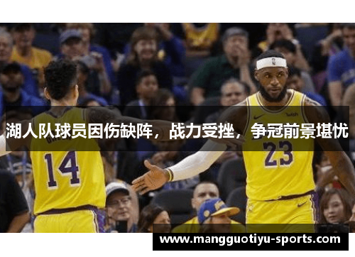 湖人队球员因伤缺阵，战力受挫，争冠前景堪忧