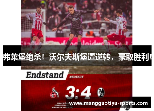 弗莱堡绝杀！沃尔夫斯堡遭逆转，豪取胜利！